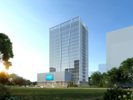 购宝钱包APP大厦，主体结顶！